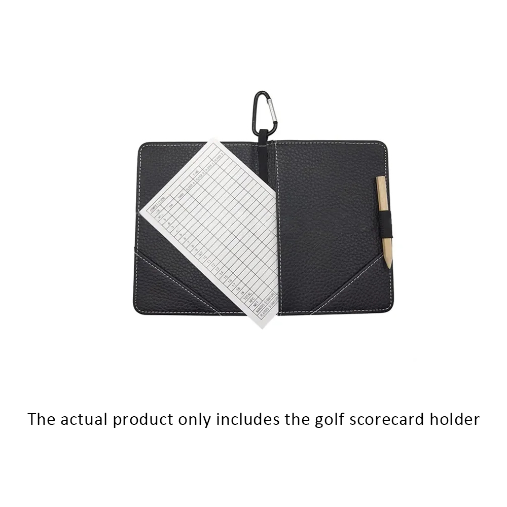 Golf Scorecard Holder with Elastic Band and Card Slots 5