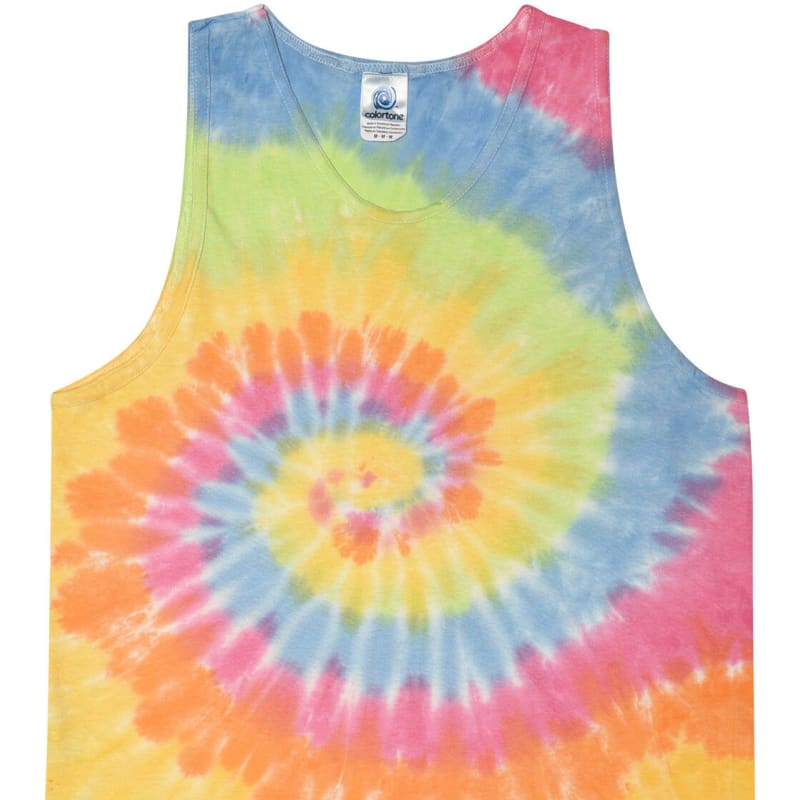 Tie-Dye Adult 5.4 Oz. 100% Cotton Tank Top 15
