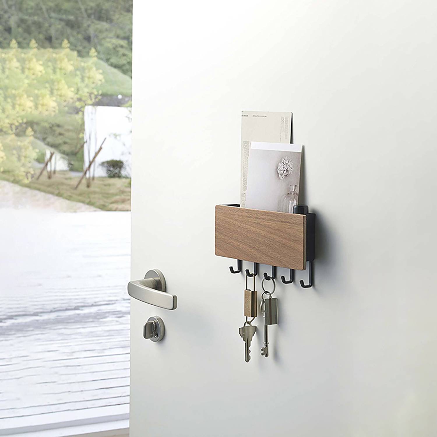 Wooden Key Organizer Wall Hook 5