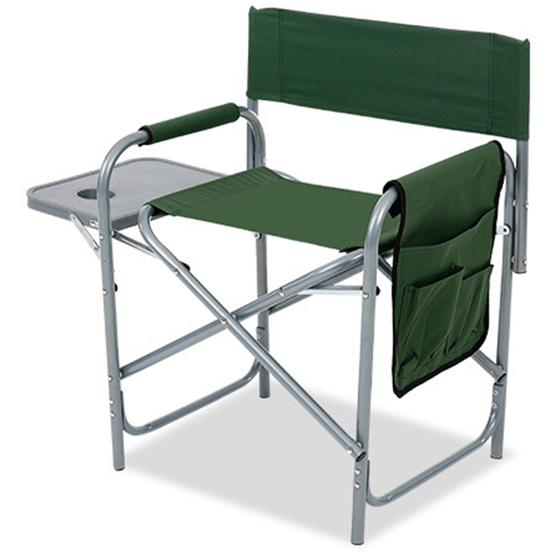 Steel folding camping chair beach high armchairs 3