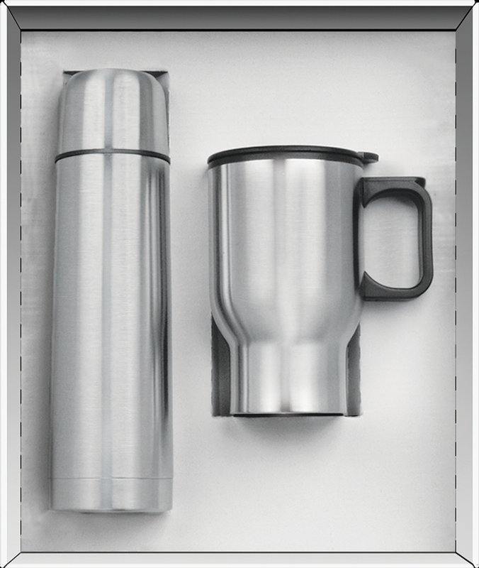 Two Piece Stainless Steel City Super Saver Set 2