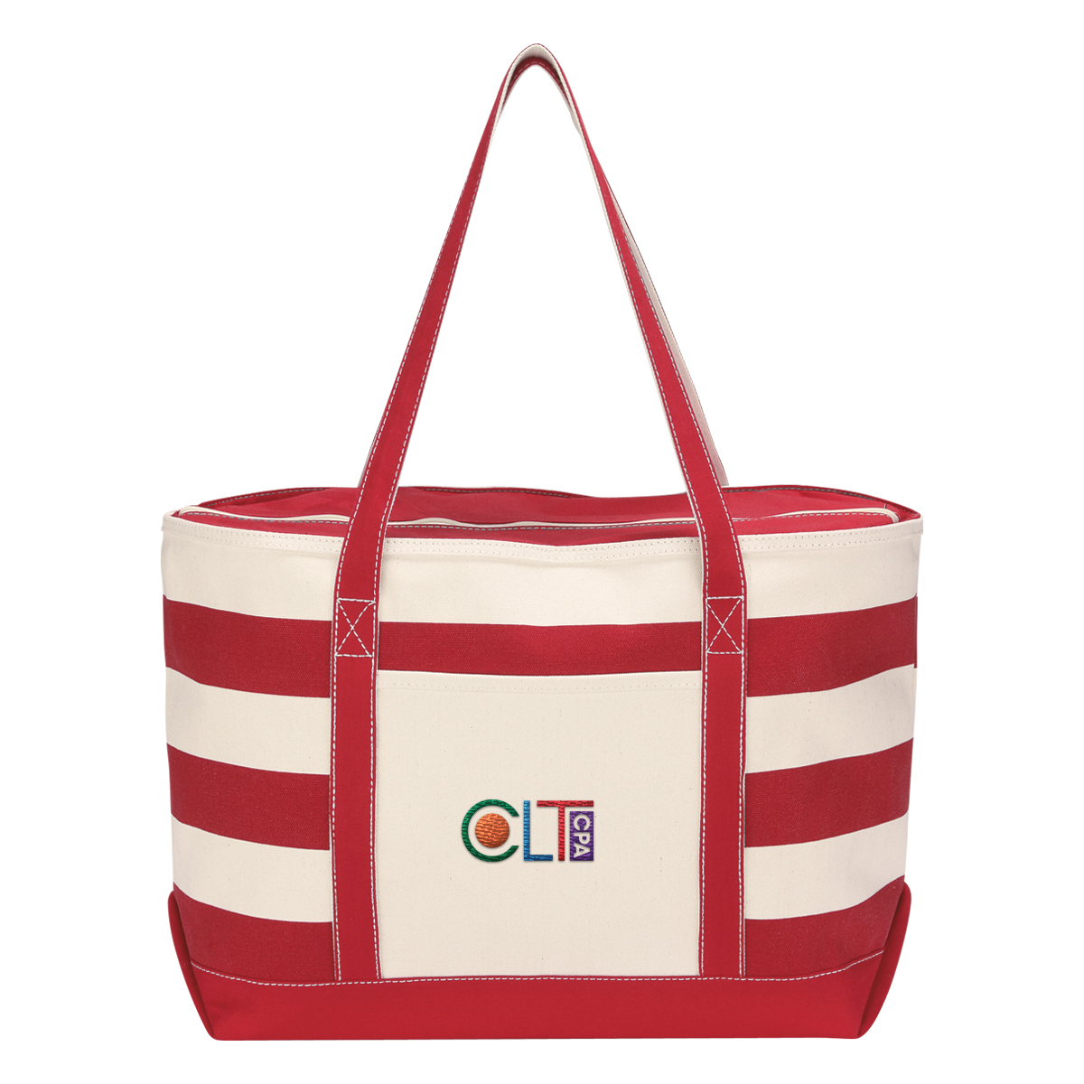 18 Oz. Cotton Canvas Nautical Tote Bag 19