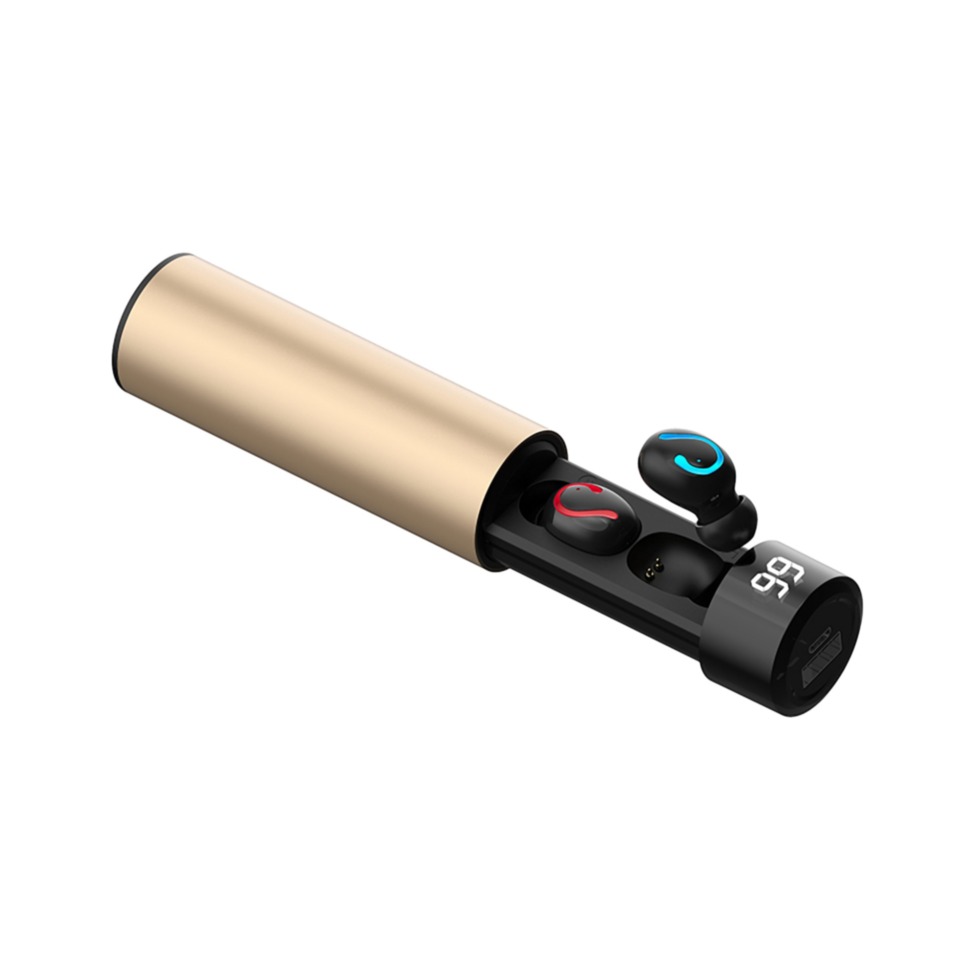 Portable Bluetooth Headset w/Metal Rod Design 2