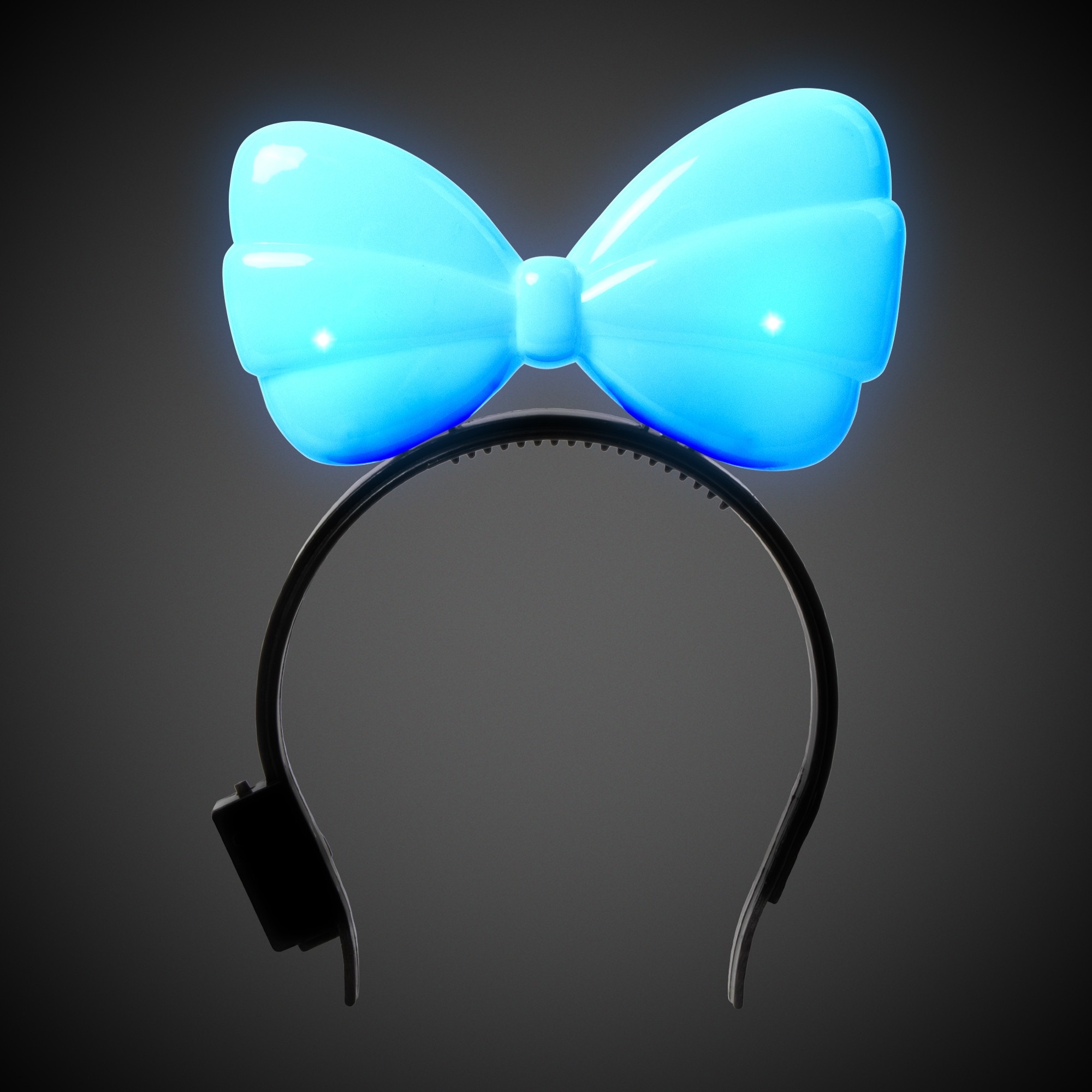 LED Light Up Glow Bow Headband 9