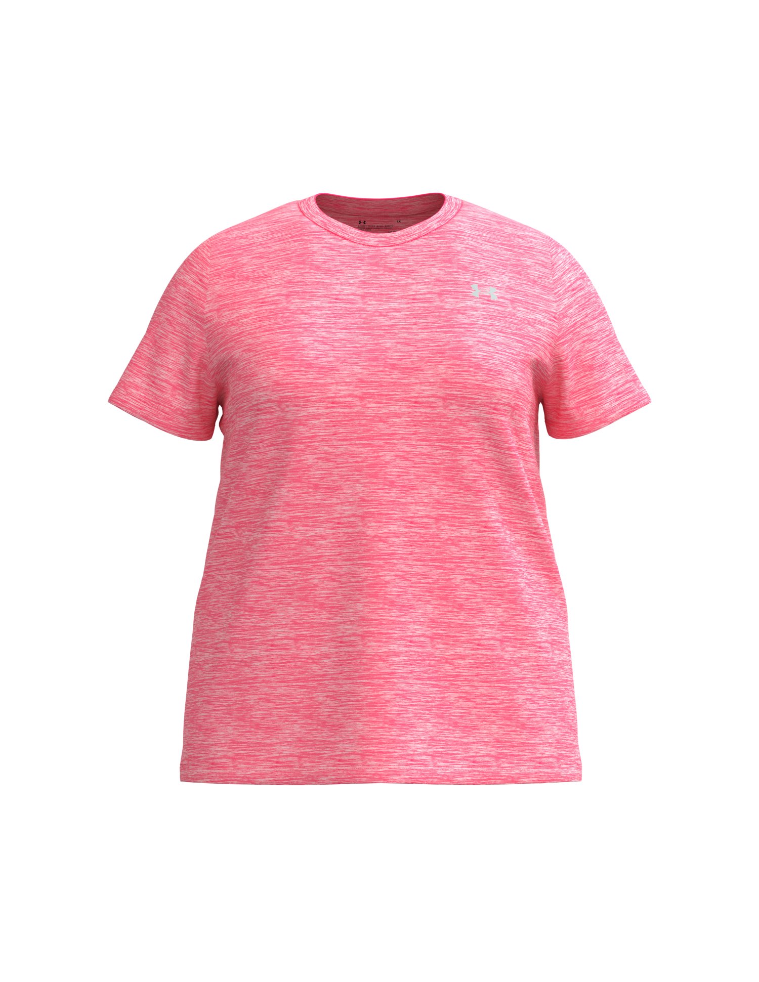 UA Tech Twist Women's Short Sleeve 1