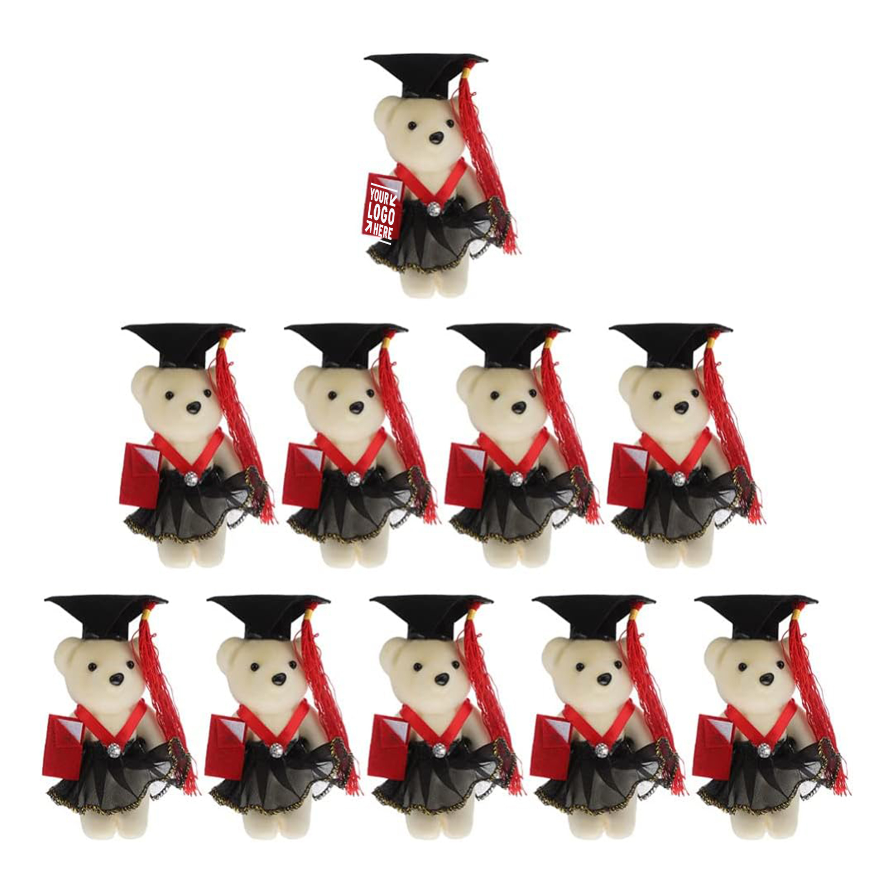 Mini Graduation Bear Toy 2