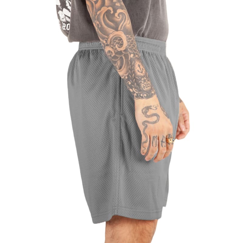 Shaka Wear Men's Mesh PE Gym Short 16