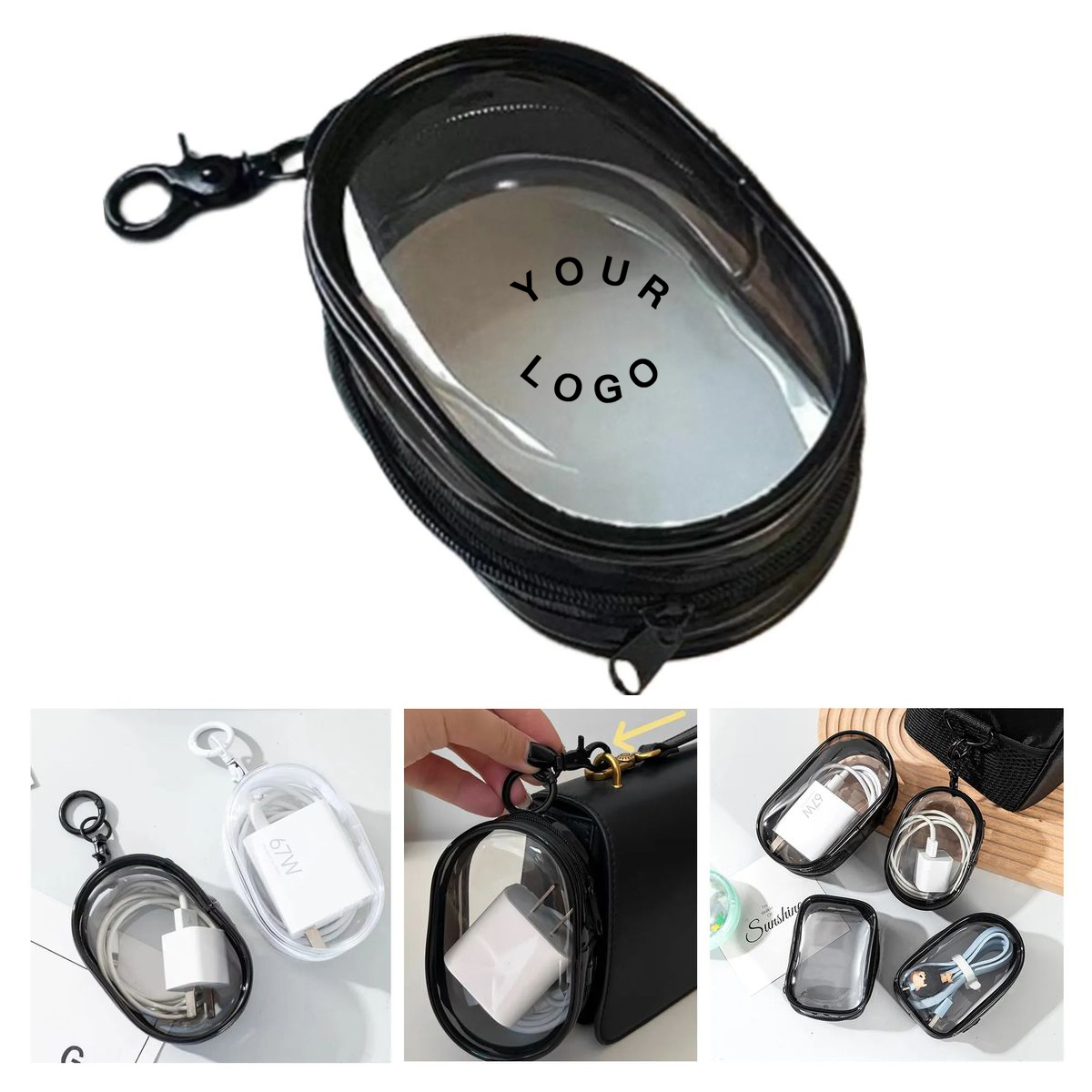 PVC Keychain Mini Gadget Storage Box 4