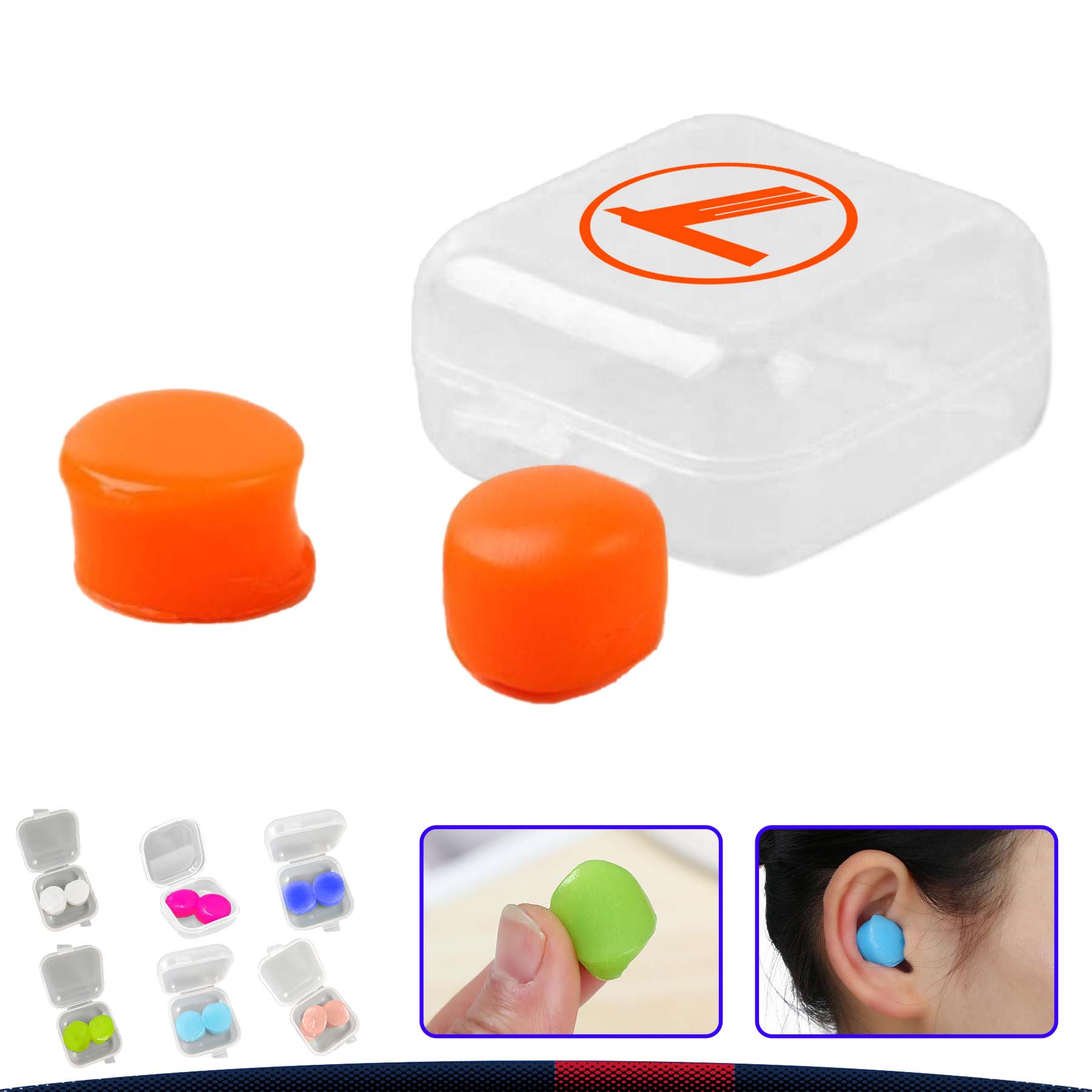 Jzeru Moldable Silicone Earplugs 4
