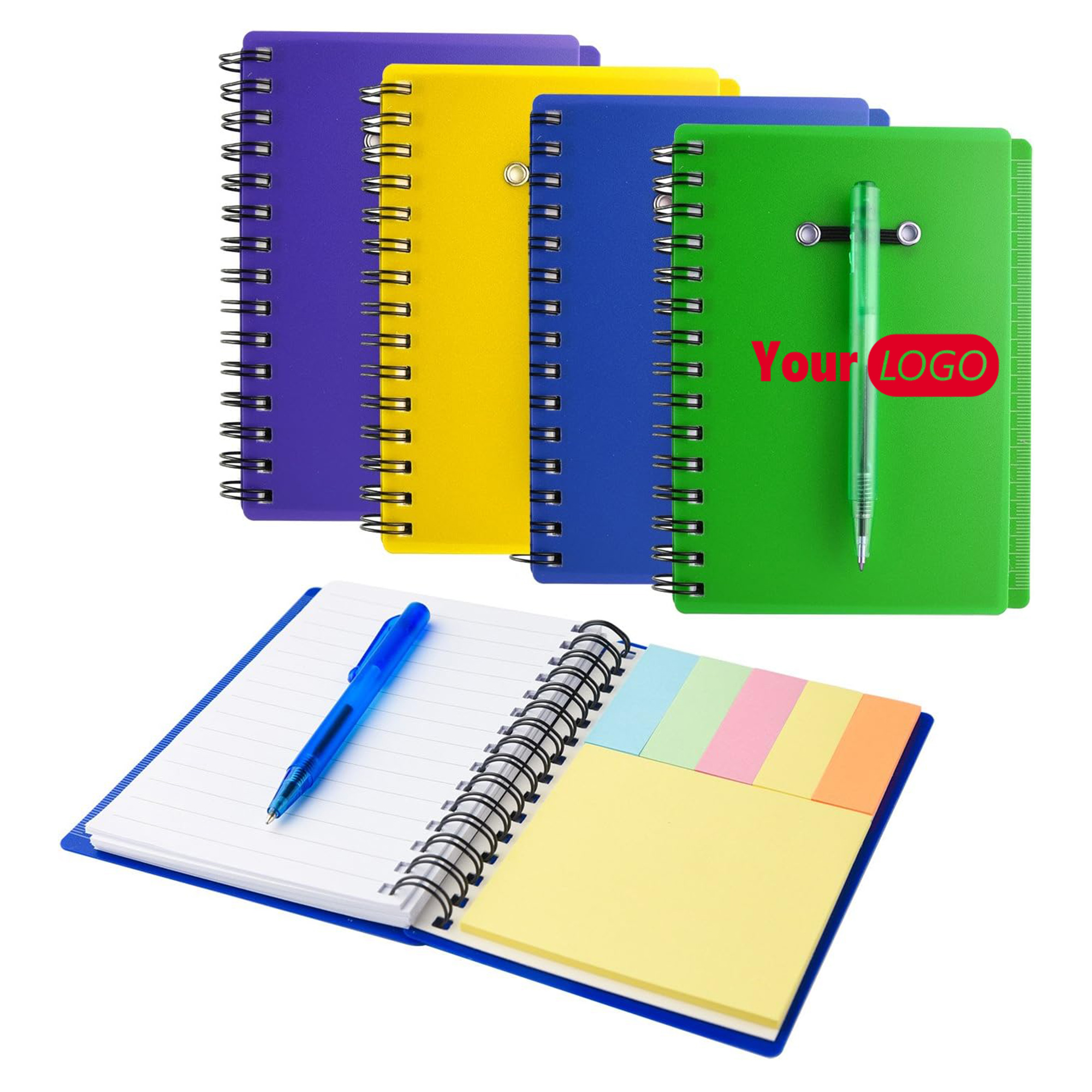 Spiral Notebook Steno Pocket Notepad With Pen 1