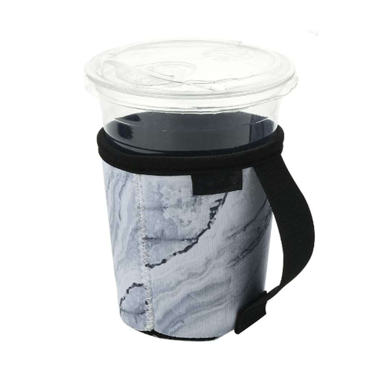 12 Oz. Neoprene Sublimated Can Cooler W/ Strap Handle 2