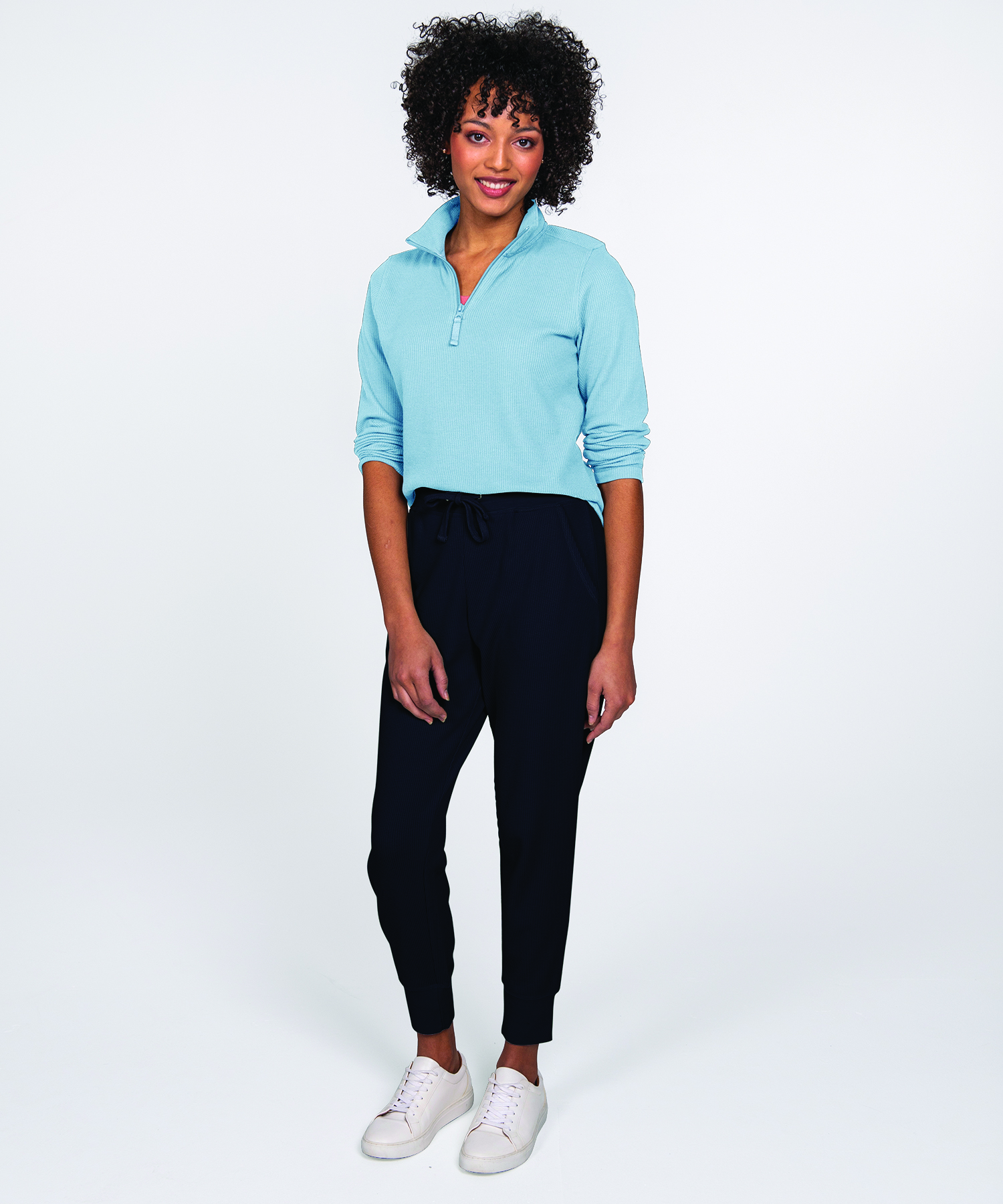 Women’s Lightweight Waffle Joggers 23