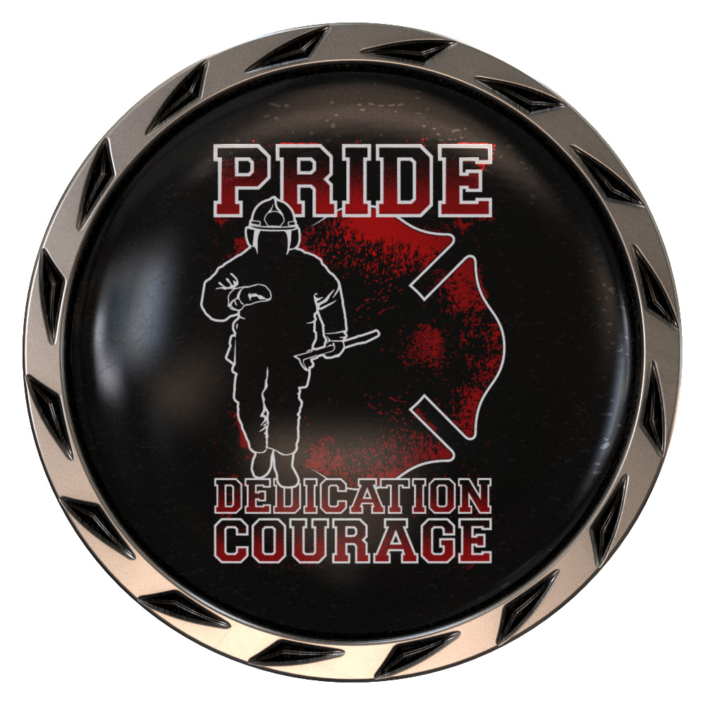 Vibraprint® Diamond Edge Double Sided Coins (Various Sizes) 12