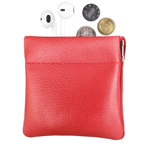 Leatherette Squeeze Tech Pouch 9