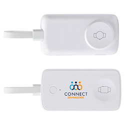 Baron 2000mAh Power Bank with Watch Charger & Built-In Cable 14