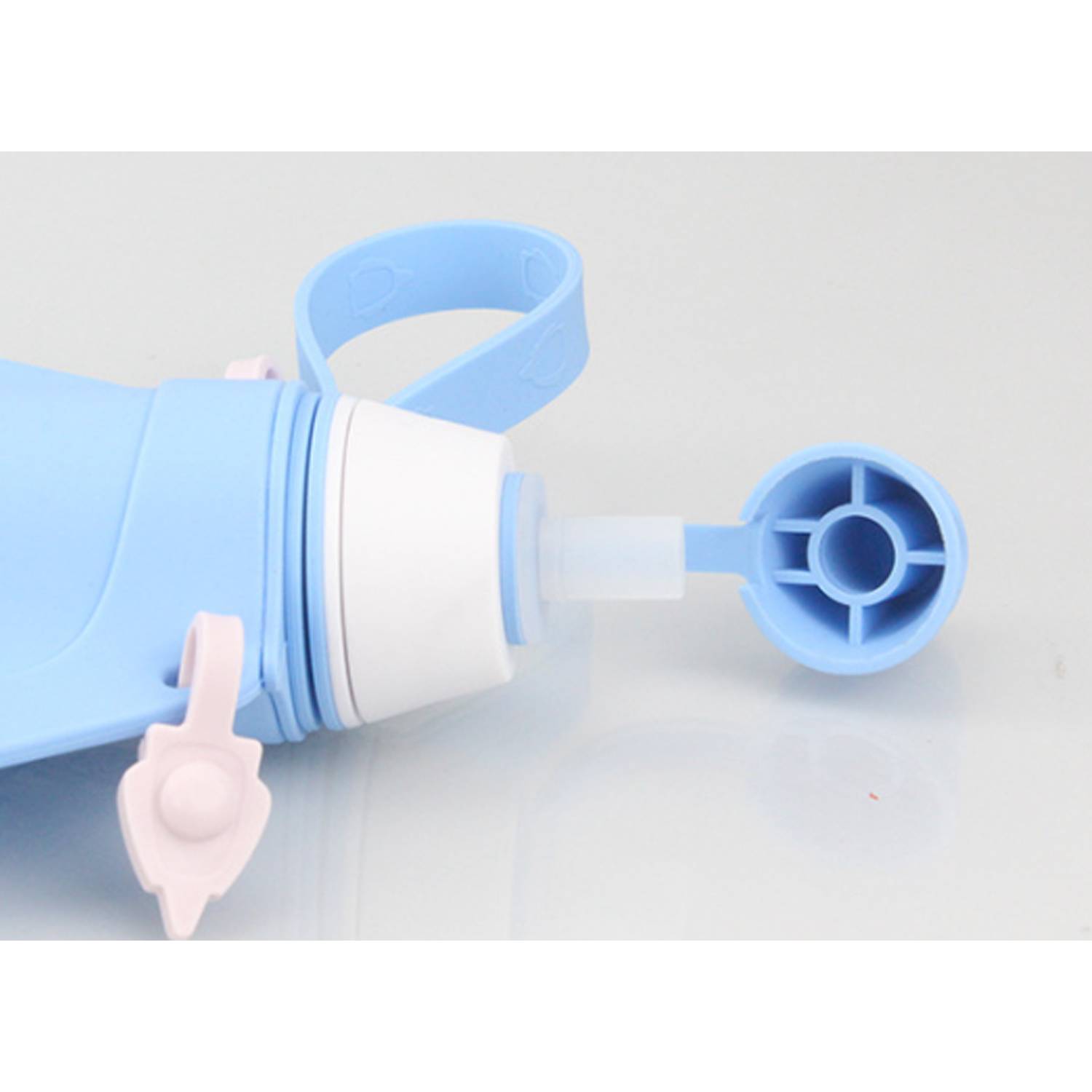 10-13.5Oz Silicone Flat Folding Bottle 4