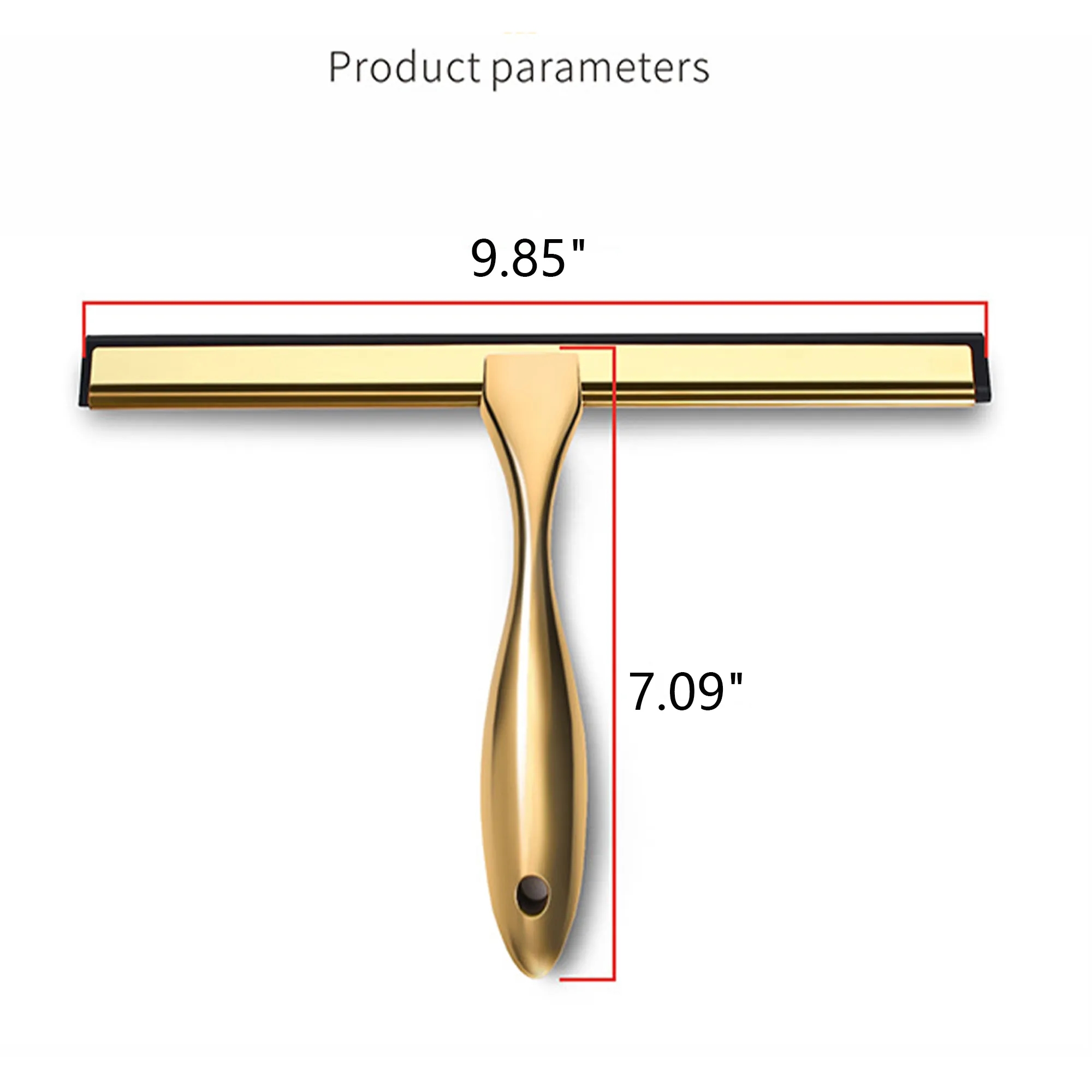 Stainless Steel Shower Squeegee 3