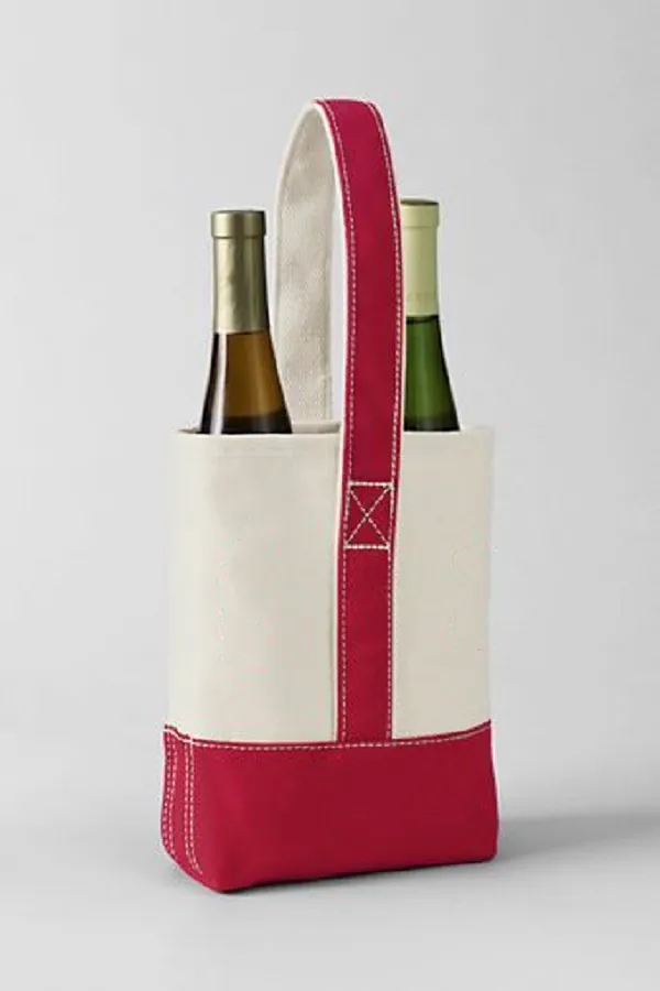 Wine Bottle Tote Bag 3