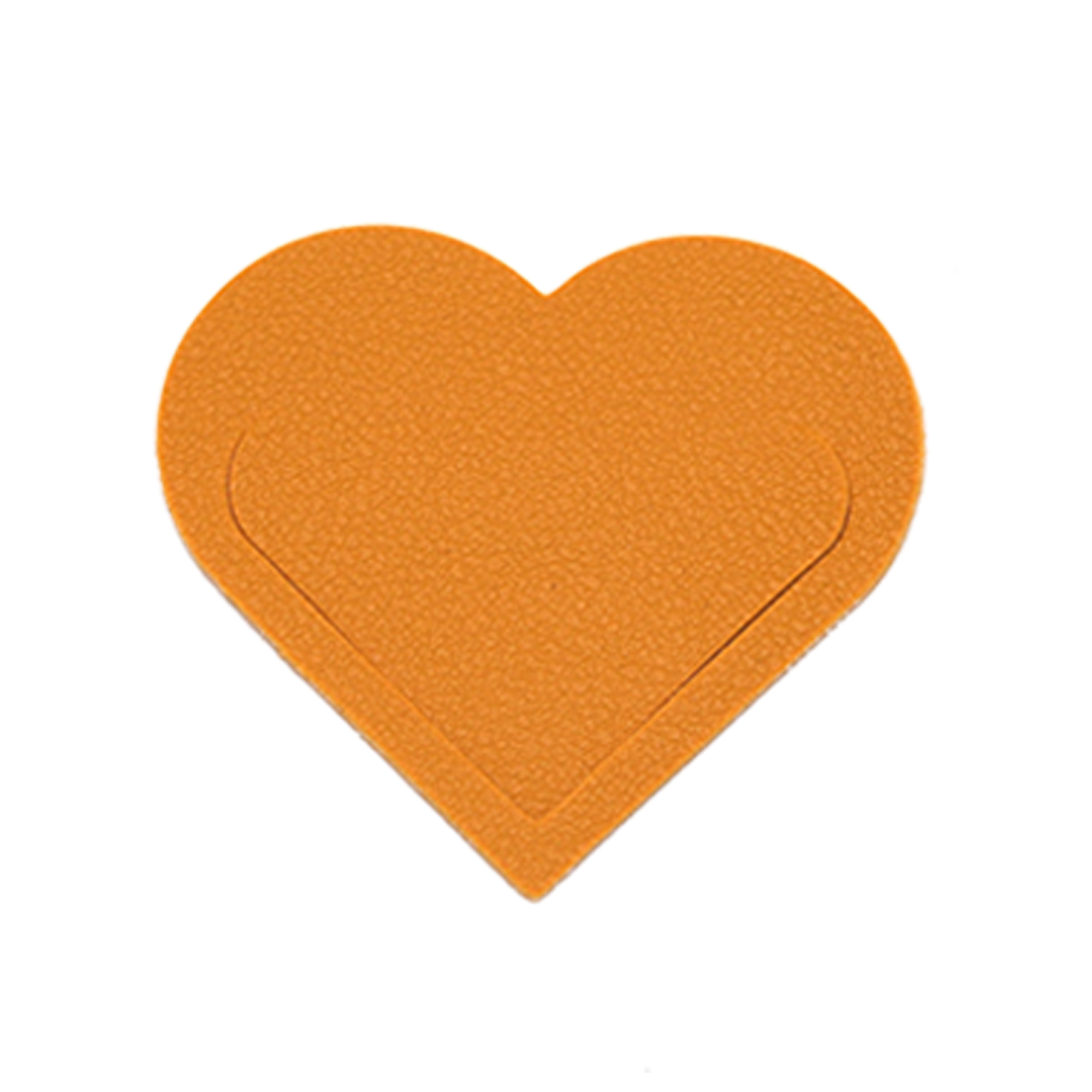 Heart-Shaped PU Leather Bookmark 2