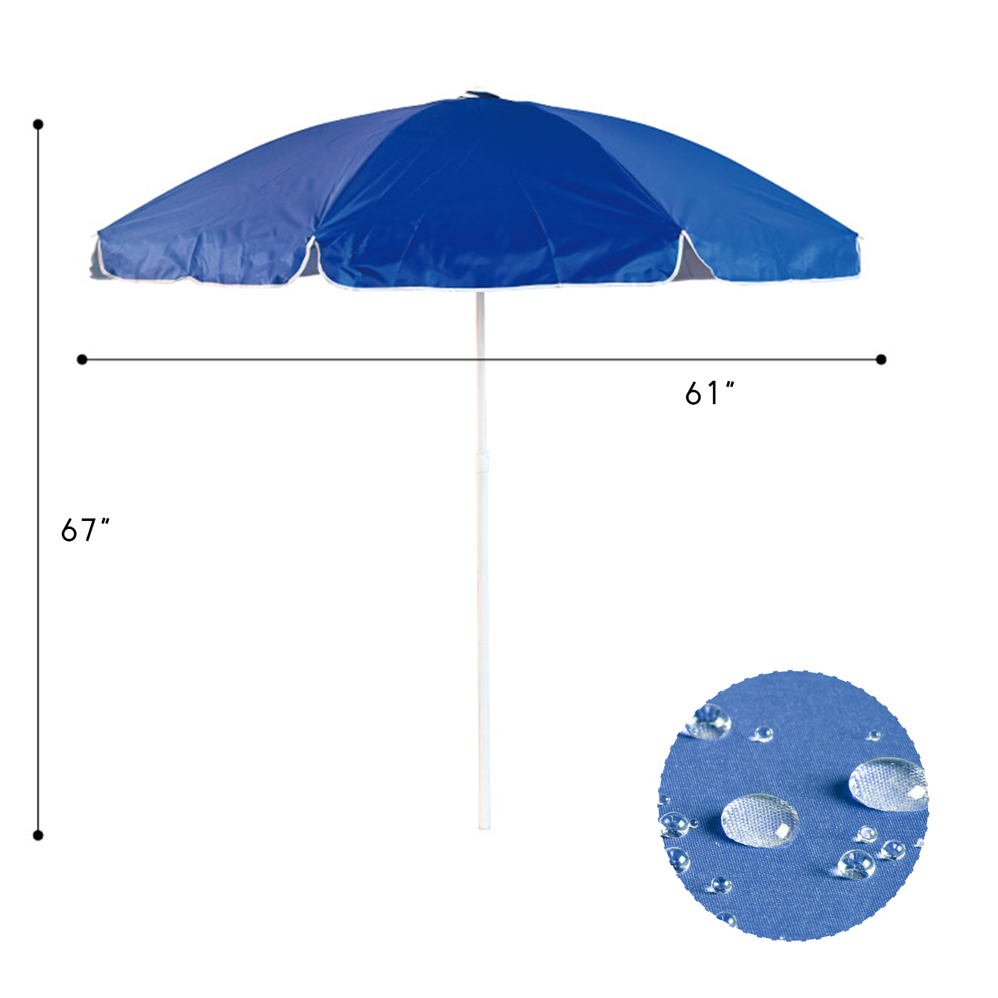 Portable UV Sun Shade Umbrella with Tripod Stand 1