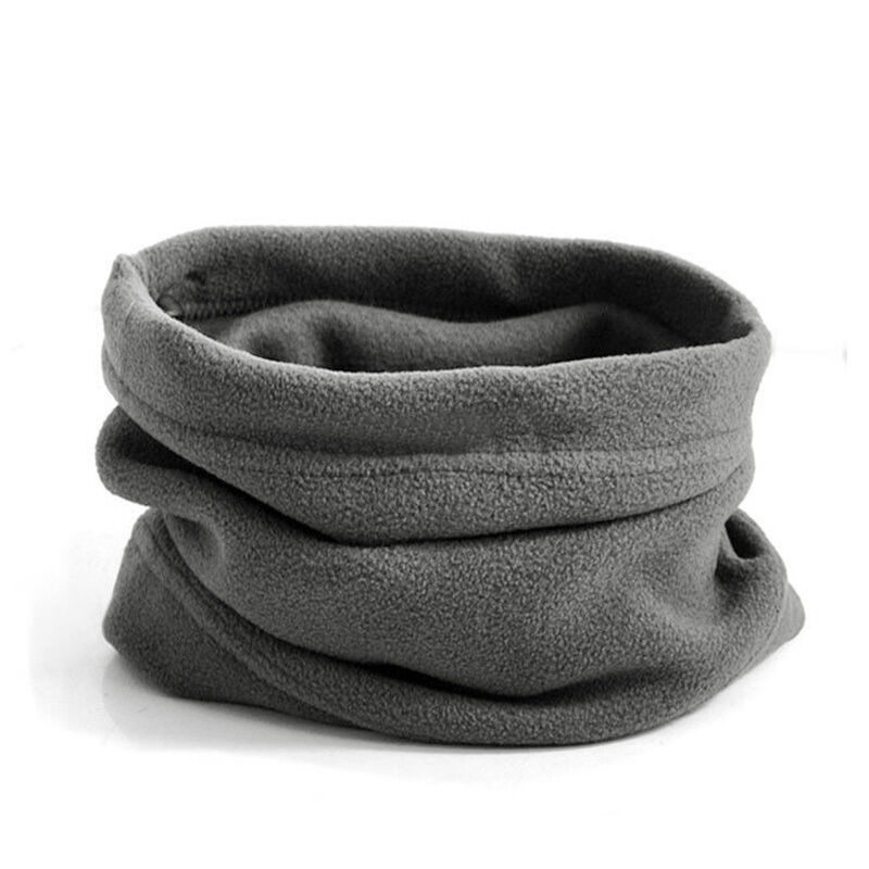 Seamless Men Women Thermal Polar Fleece Beanie Hat Snood Scarf Neck Winter Warm Balaclava 6