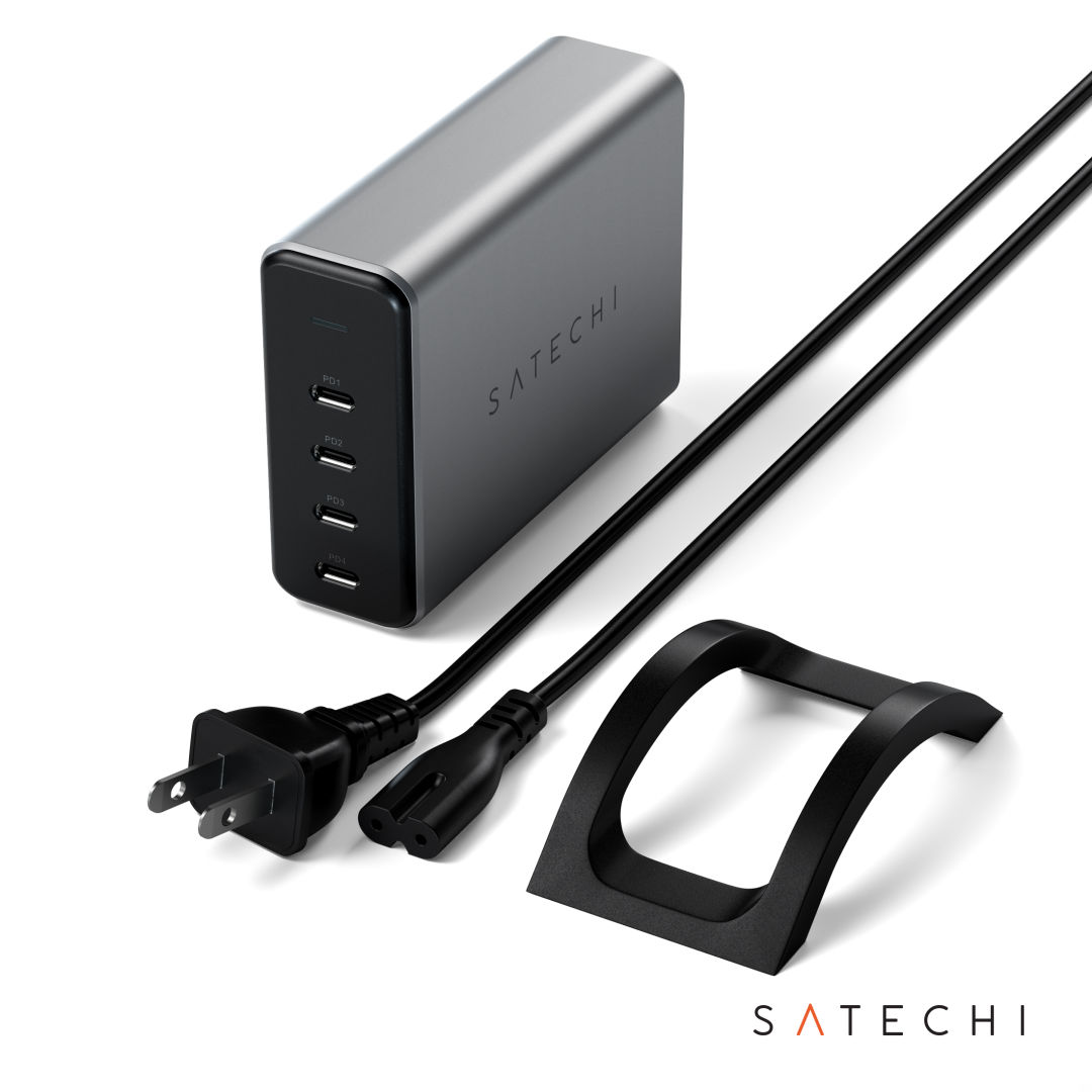 SATECHI® 165W USB-C 4-Port PD GaN Charger 5