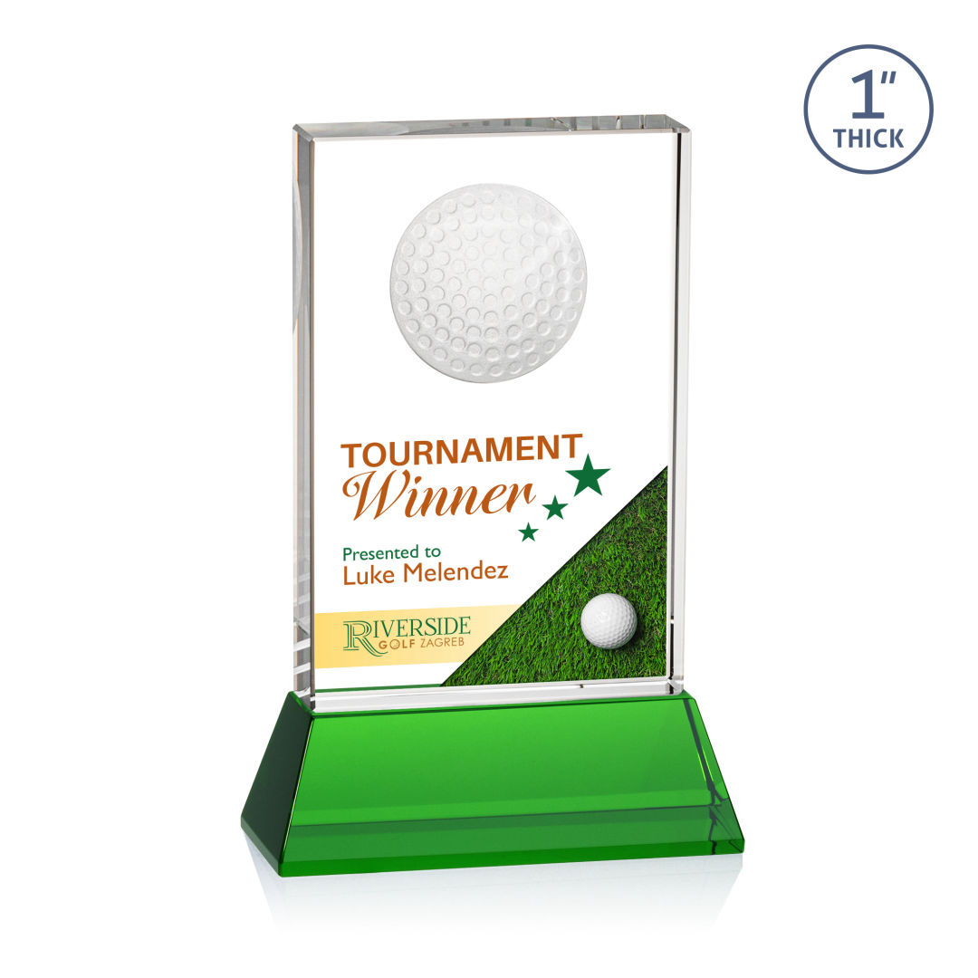 Pennington Golf VividPrint™ Award on Base - Green 6