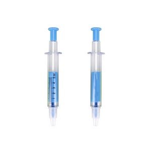Syringe Pen With Highlighter 12