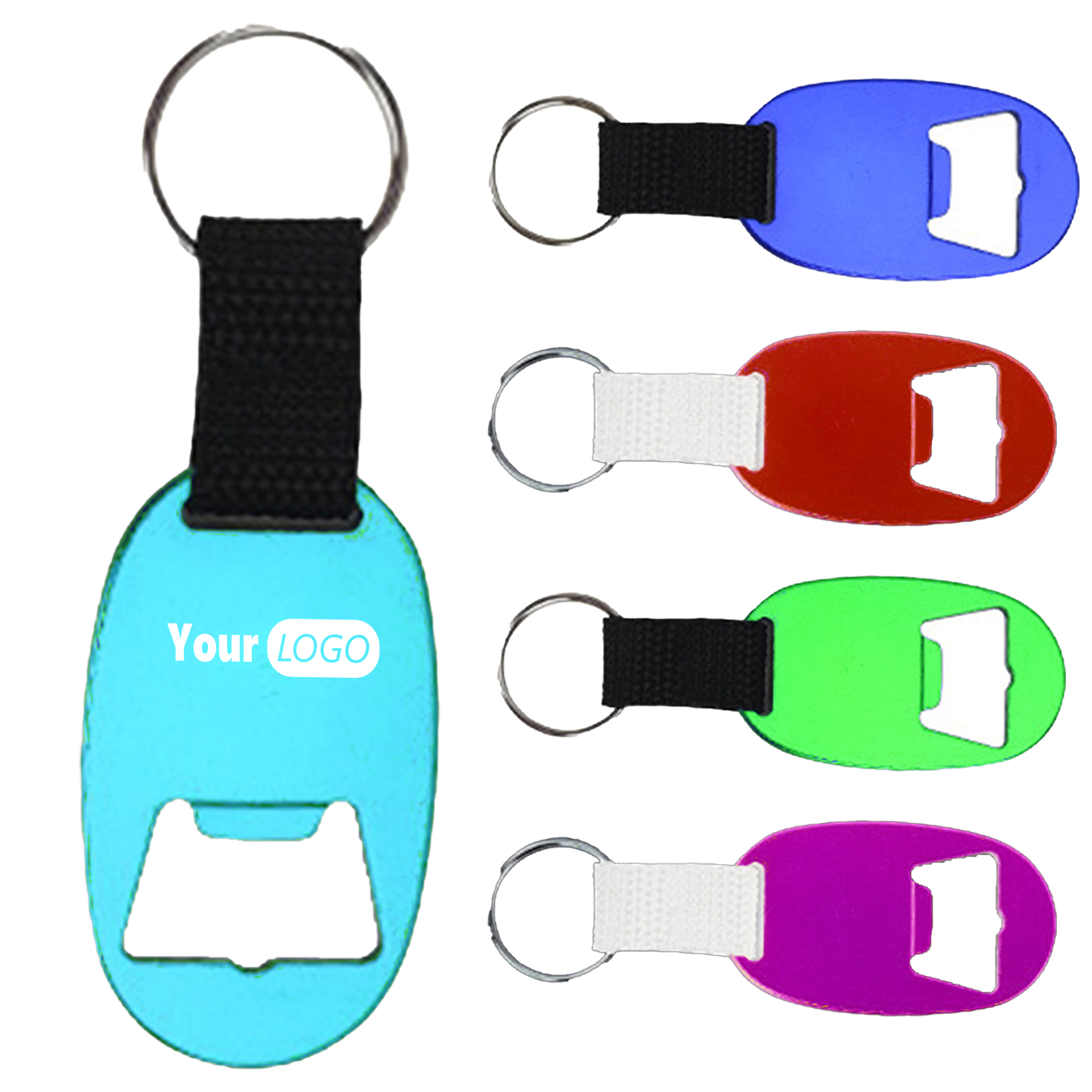 Aluminum Multifunctional Keychain Bottle Opener 2