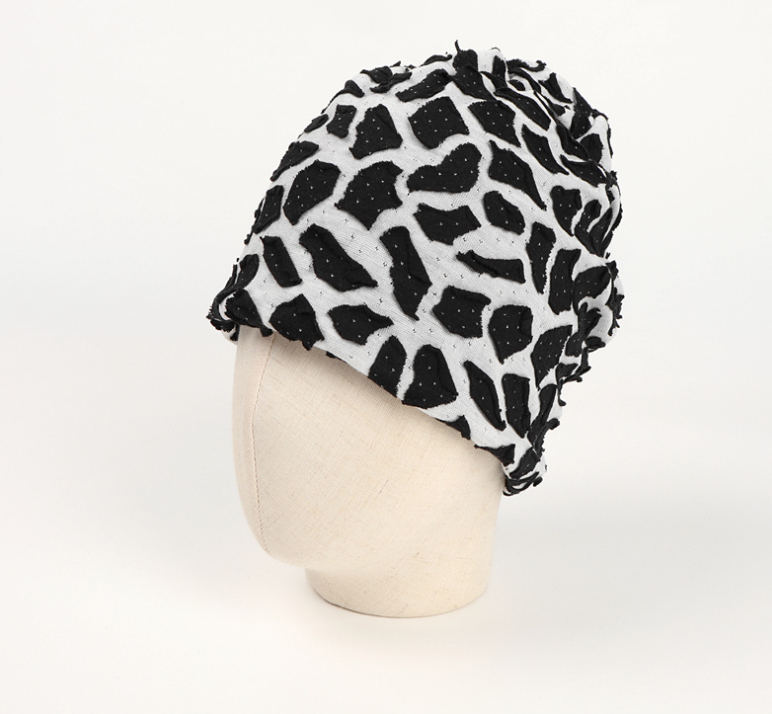 Warm Cotton Sleeve turban cap 28