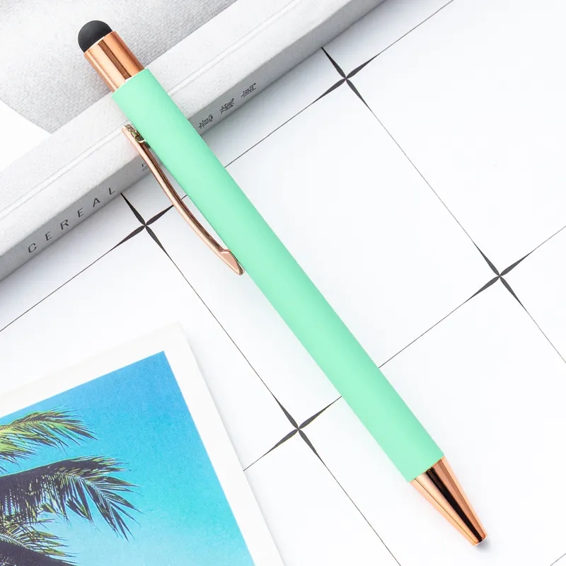 Custom Bowie Softy Rose Gold Stylus Pen 8