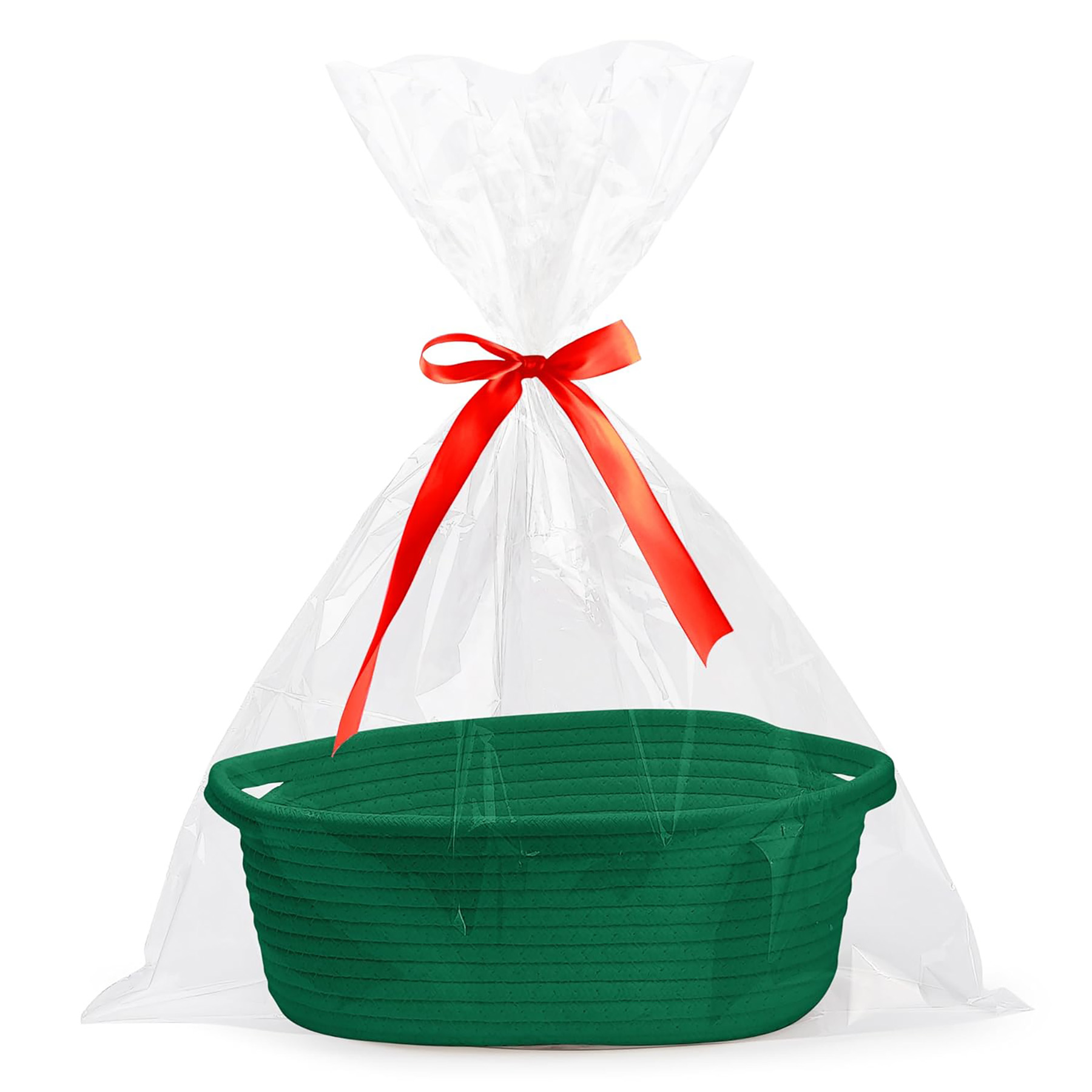 Small Woven Cotton Rope Basket 4