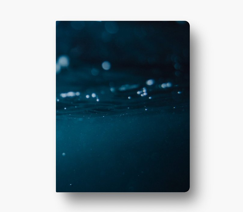 Softcover Notebook with Soft Touch Lamination - Large 3
