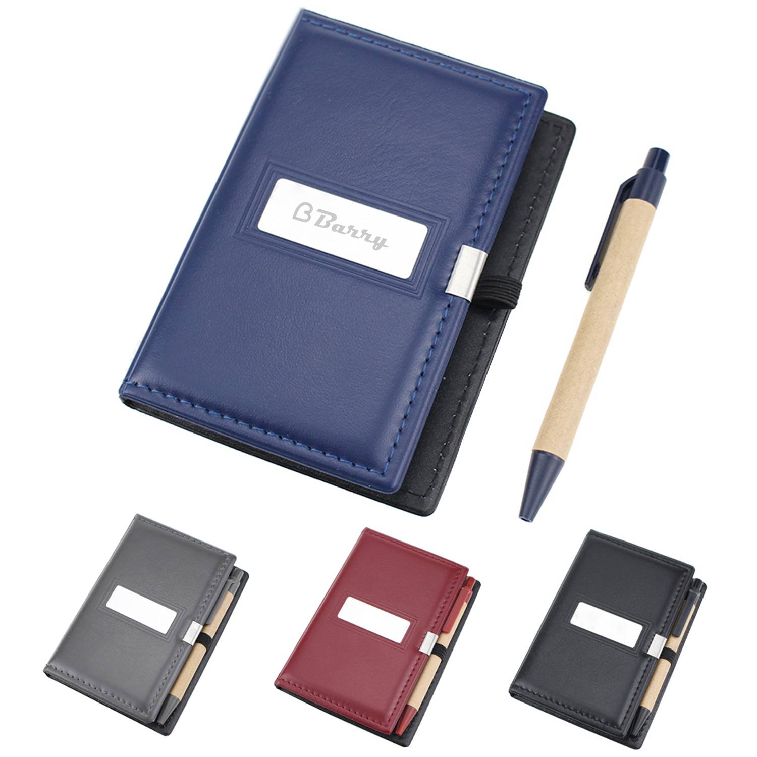 New Business Notebook with Pen