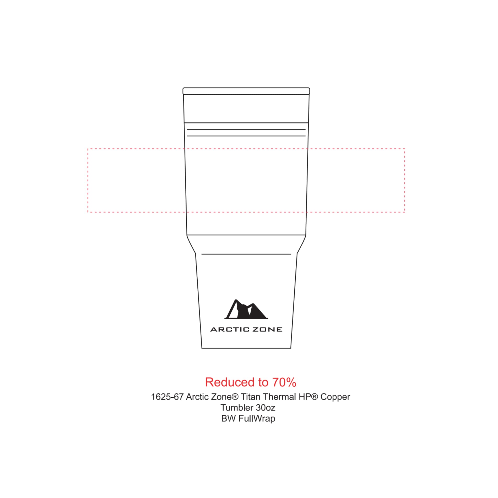 Arctic Zone® Titan Thermal HP® Copper Tumbler 30oz 22