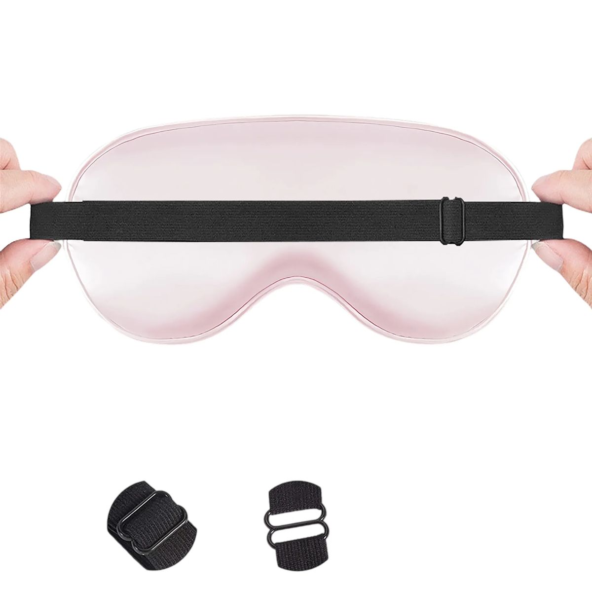 Adjustable Eye Mask Satin Soft Design 20