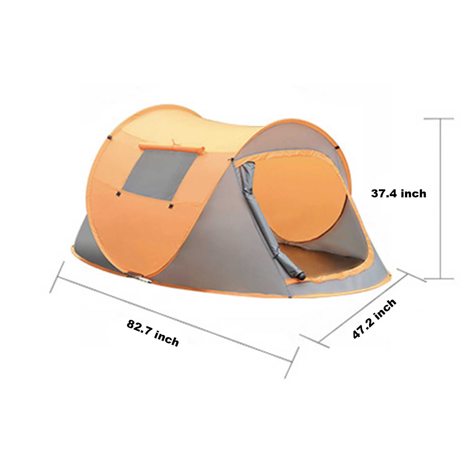 Auto-Fold Portable Camping Tent for Outdoor Overnight 5