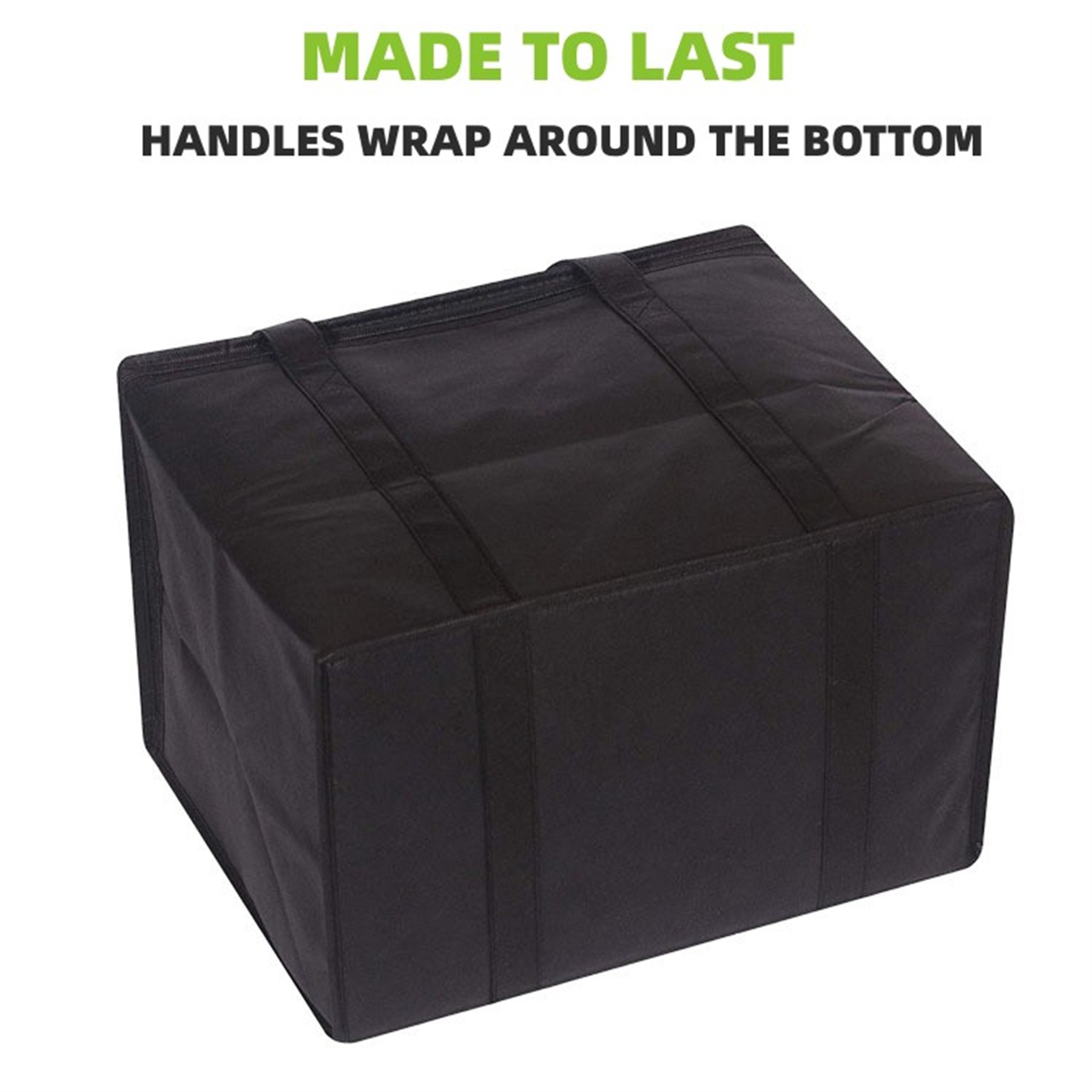 Collapsible Insulated Bag With Sturdy Handles 2