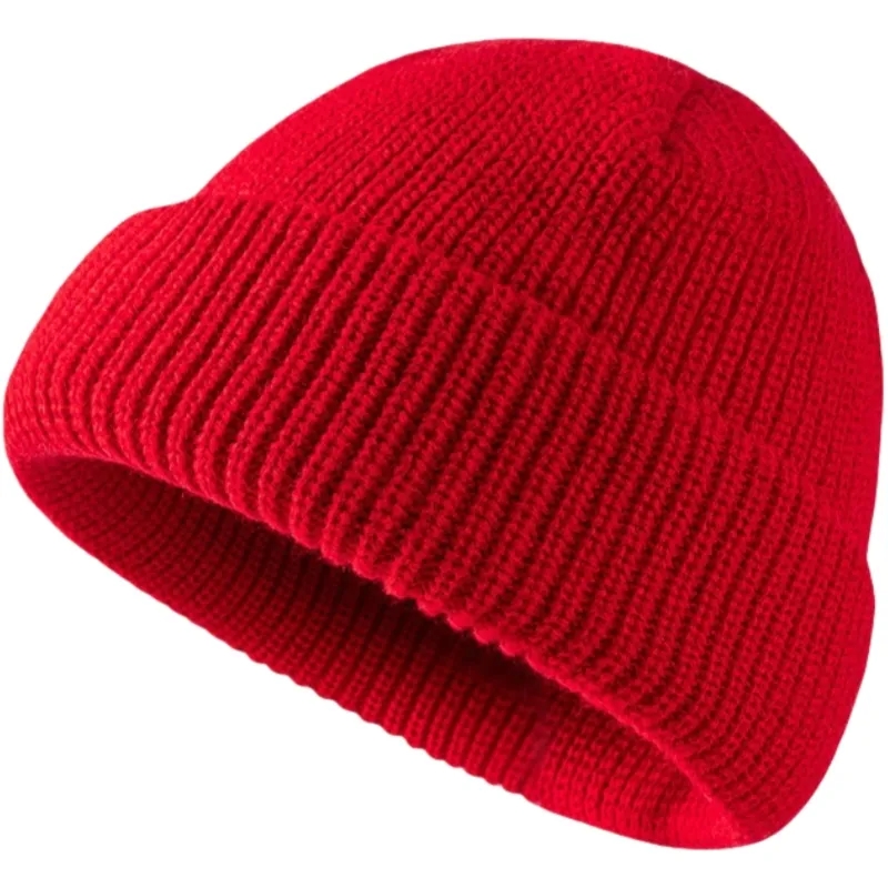 Solid Color Knit Hat 3