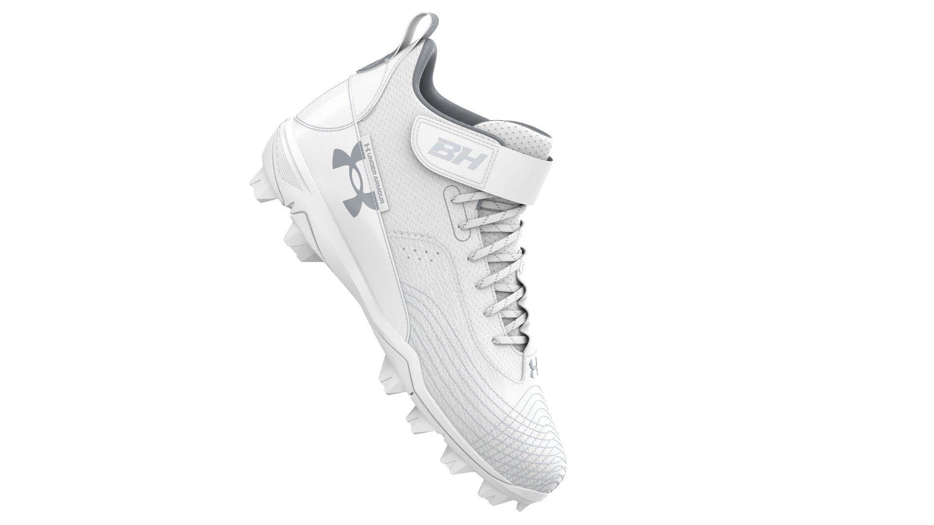 Men's UA Harper 7 Mid RM Baseball Cleats 3