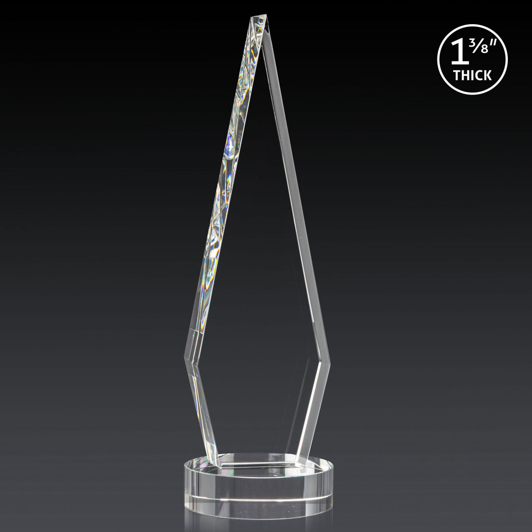 Springfield 3D Award on Stanrich Base - Clear 11