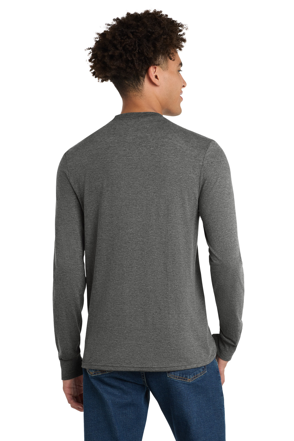 District Perfect Tri Long Sleeve Tee . DM132 57