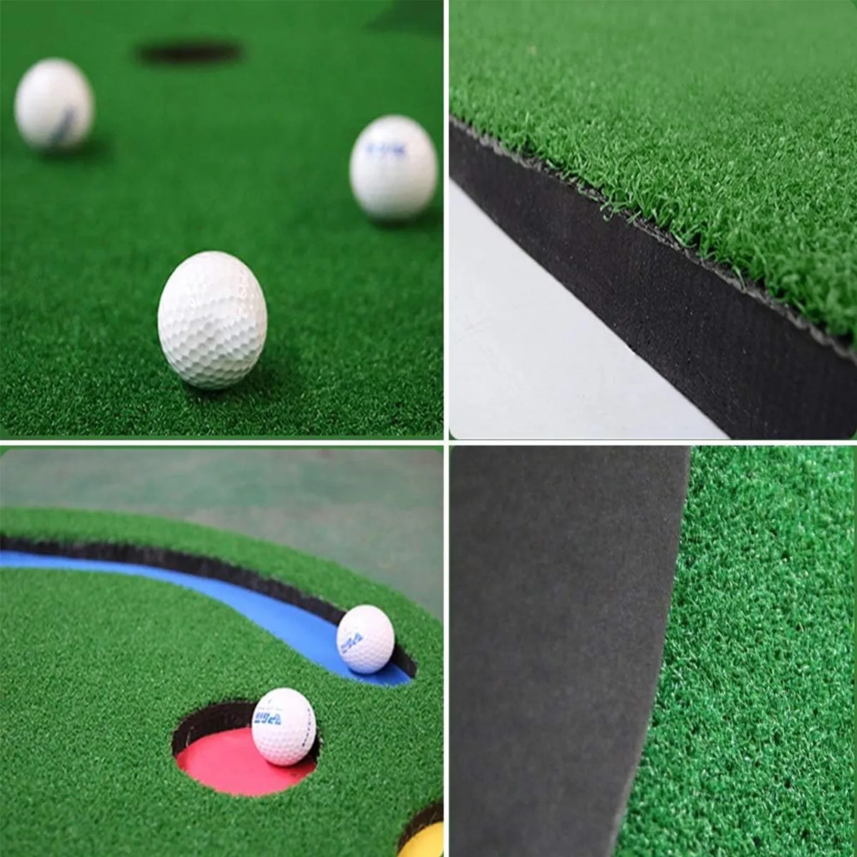 Luxury Portable Golf Putting Green Practice Training Mat 2