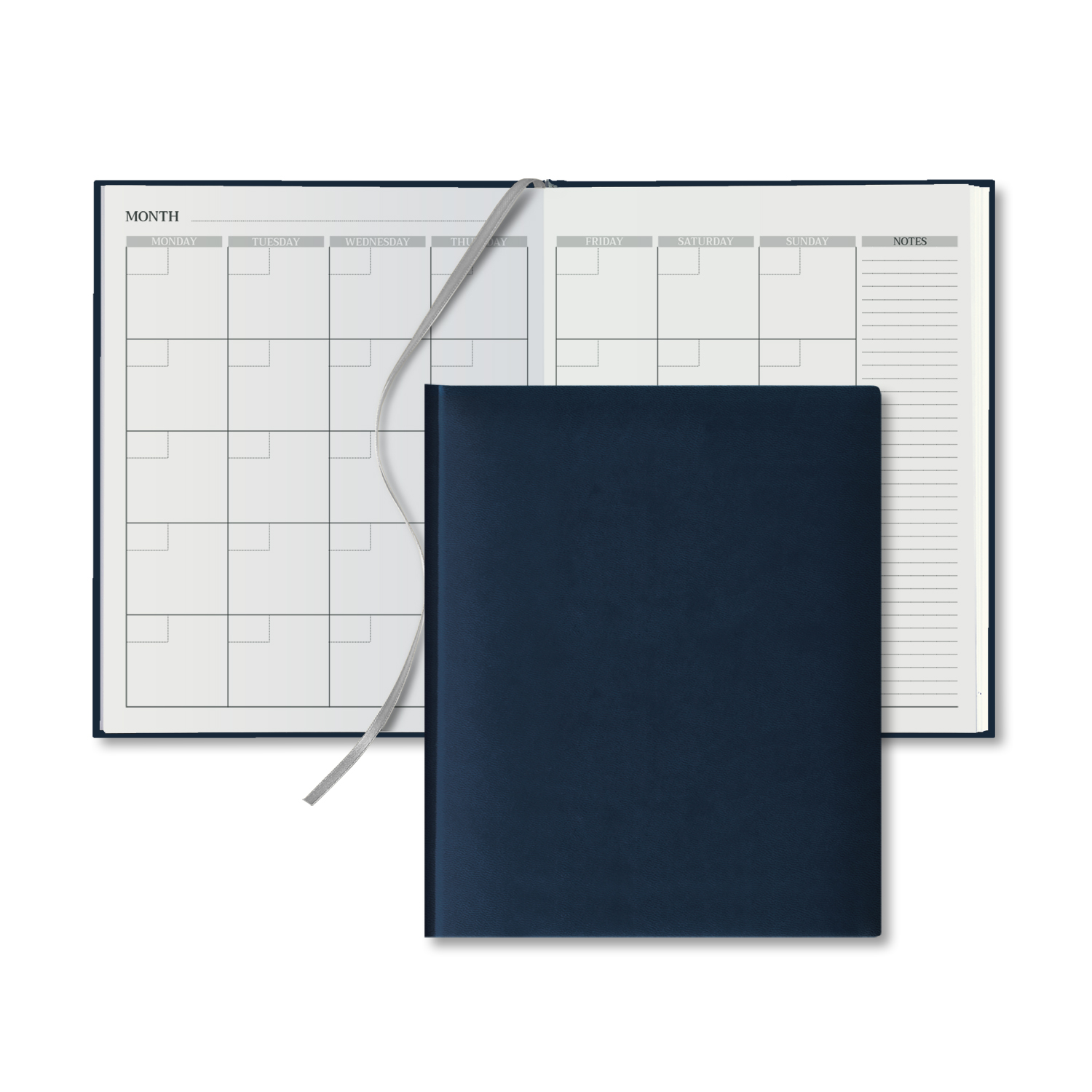 Castelli Tucson Grande Desk White Page Perpetual Monthly Diary 4