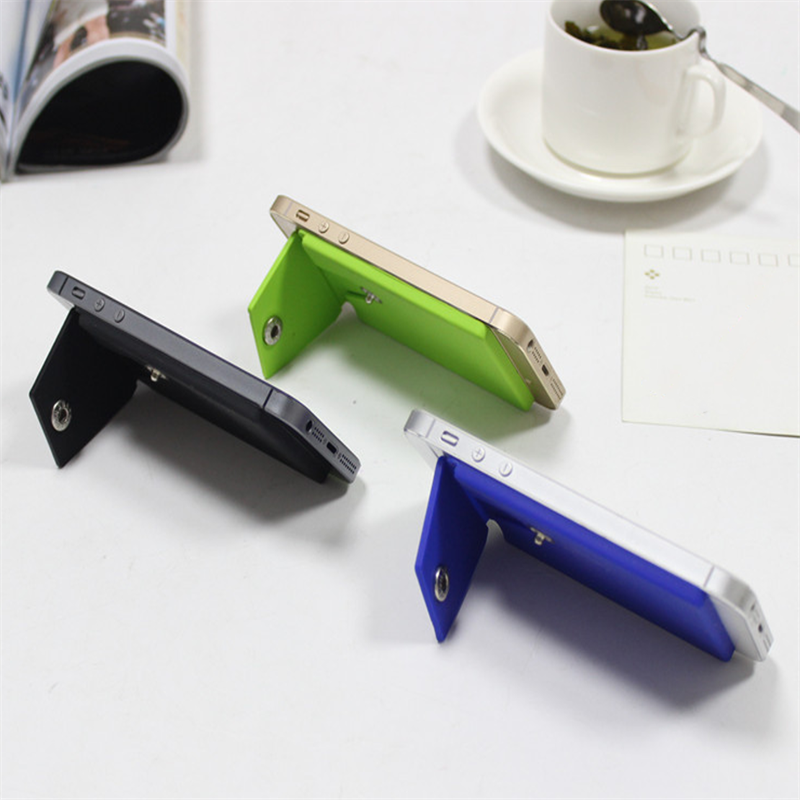 Button type silicone card holder 2
