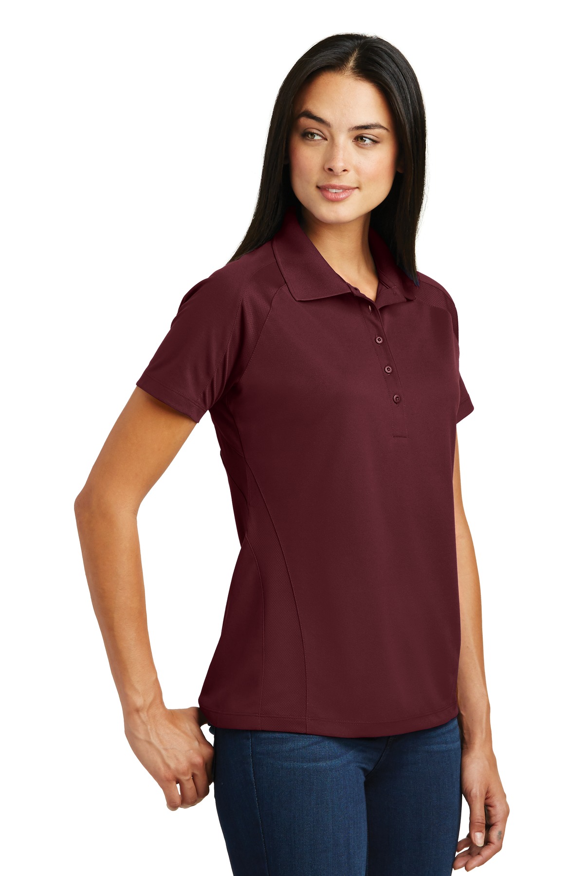 Sport-Tek® Women's Dri-Mesh Pro Polo 19