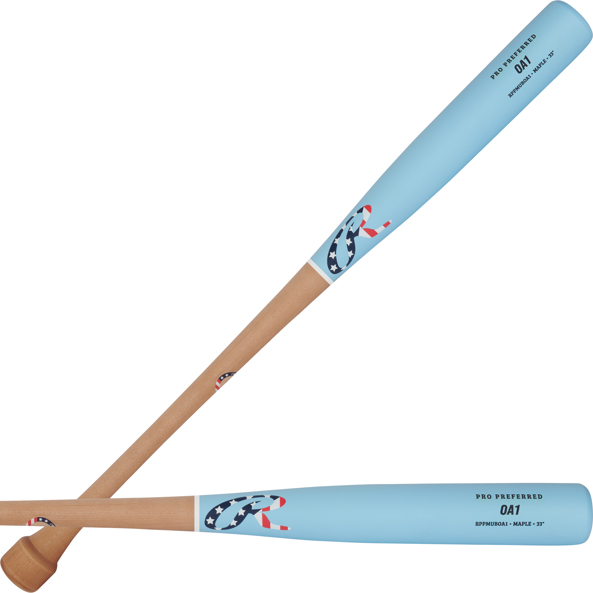 Rawlings Pro Preferred OA1 Maple Wood Baseball Bat 2