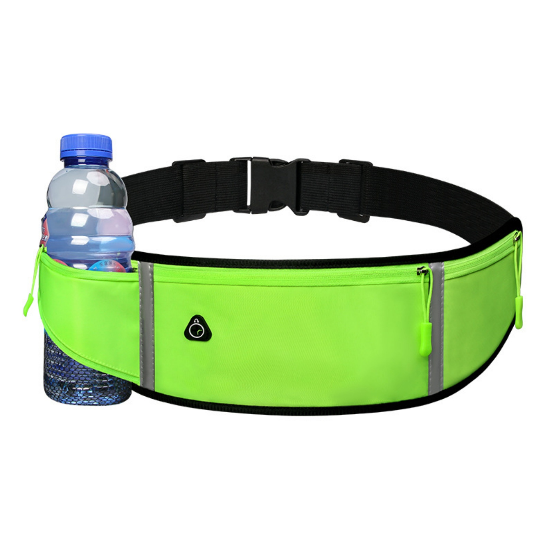 Running Waist Bag Fanny Pack Belt with Water Bottle Holder 3
