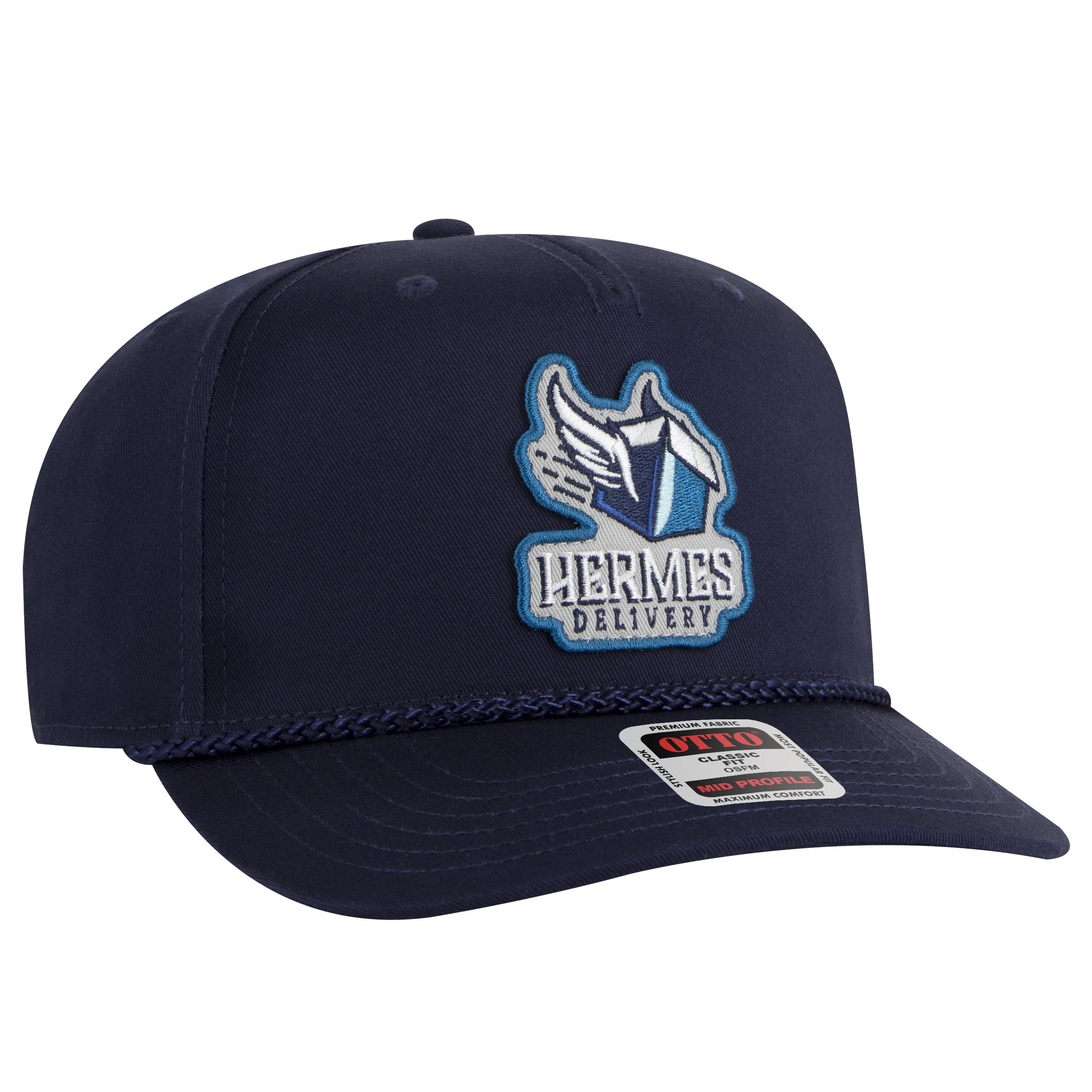 OTTO CAP® 5 Panel Mid Profile Baseball Cap 6