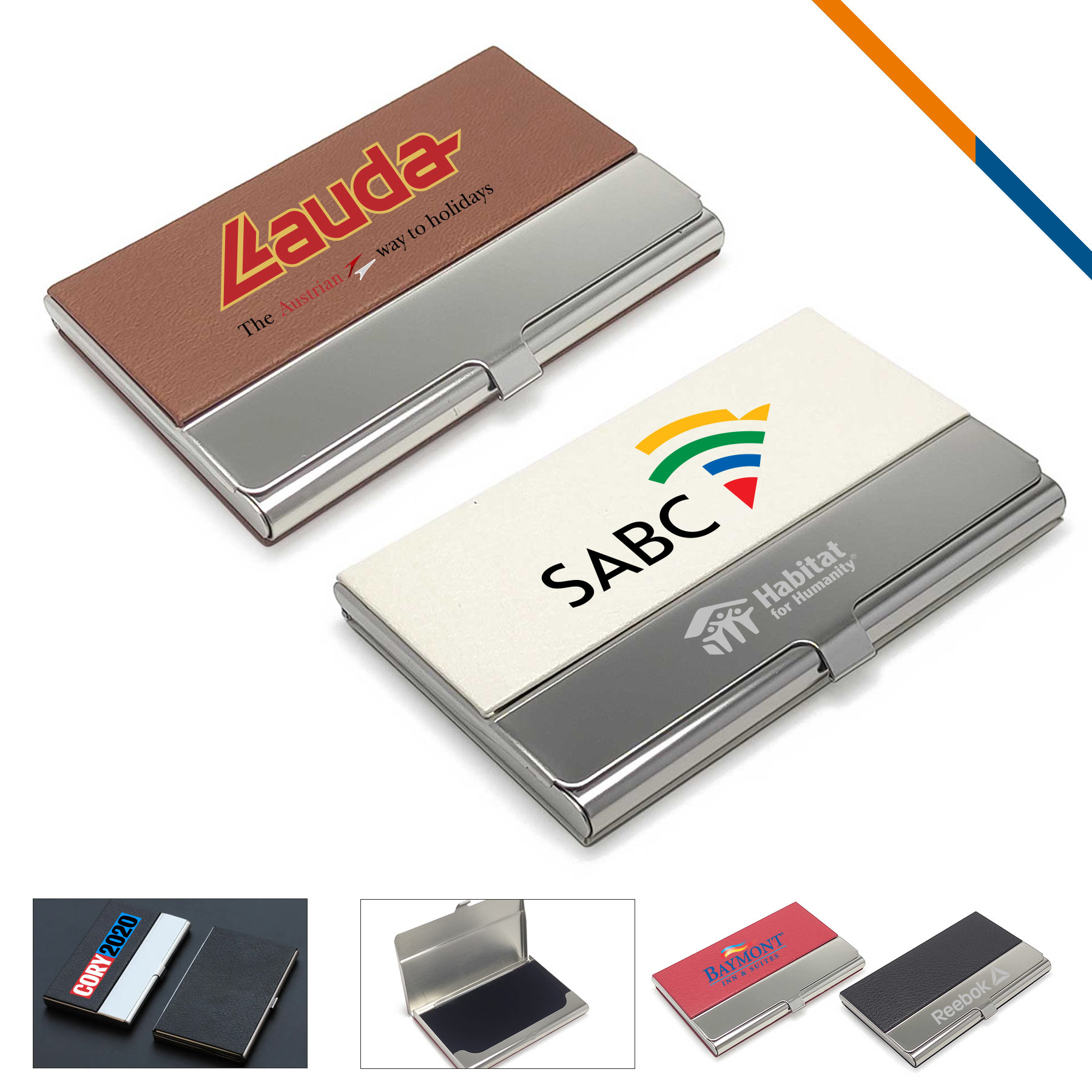 Byrne Leather Business Card Case 2